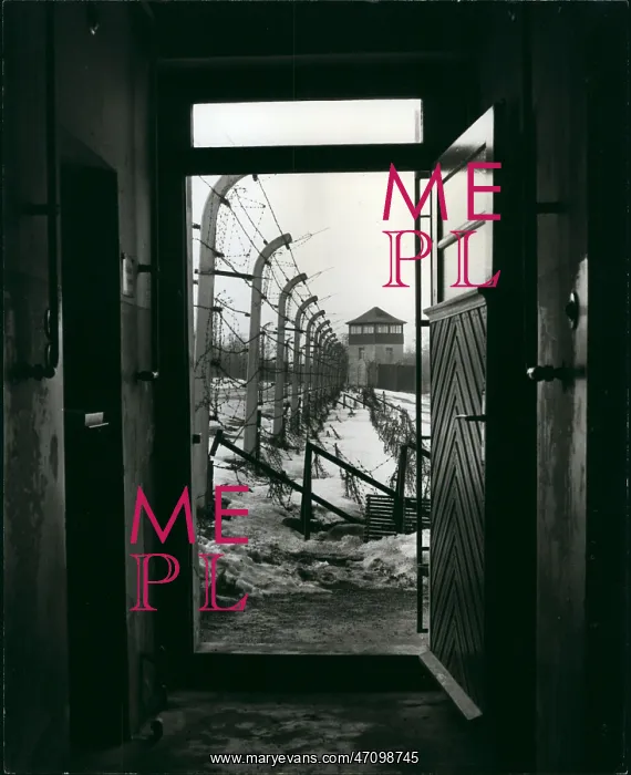 : View at Buchenwald concentration camp, Germany : View at Buchenwald concentration camp, Germany