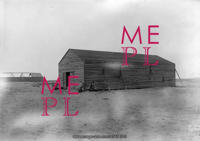 : View of the camp building at Kitty Hawk from the northwest : View of the camp building at Kitty Hawk from the northwest