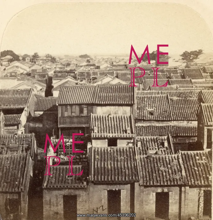 : View of the Canton River, Junks, and the Island of Hohnan : View of the Canton River, Junks, and the Island of Hohnan