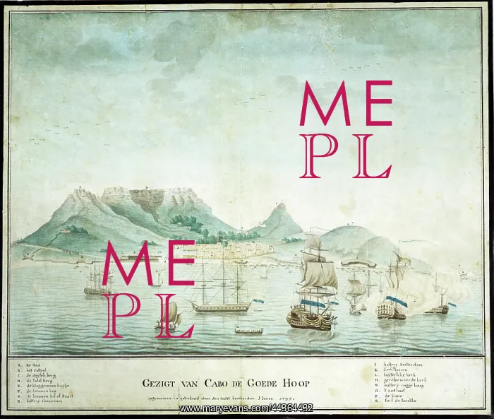 : View of the Cape of Good Hope : View of the Cape of Good Hope