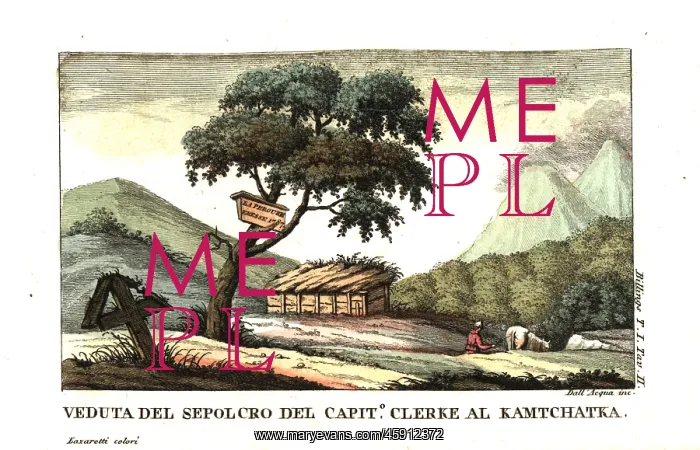 : View of Captain Clerke's tomb at St. Peter : View of Captain Clerke's tomb at St. Peter
