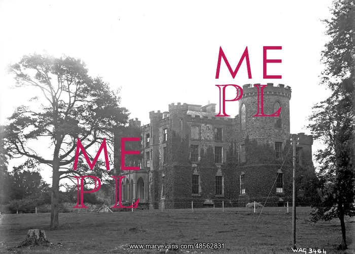 : Side view of Carrowdore Castle, Millisle : Side view of Carrowdore Castle, Millisle