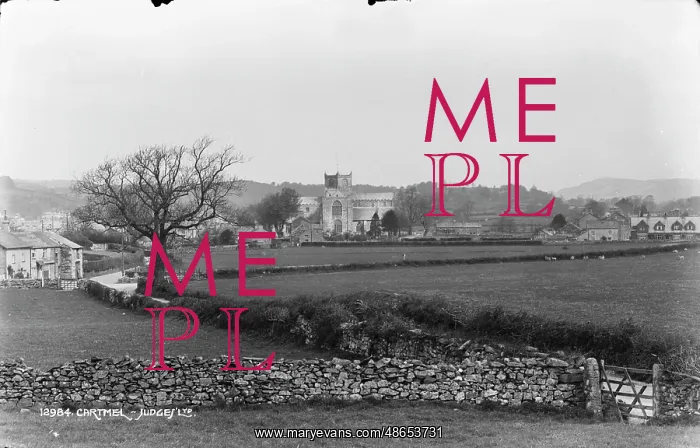 : View of Cartmel Village : View of Cartmel Village