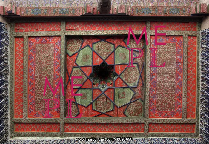 : Khiva. View from below of ceiling of an aiwan terrace in the Harem : Khiva. View from below of ceiling of an aiwan terrace in the Harem