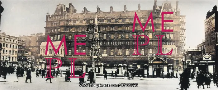: View of Charing Cross Hotel, London : View of Charing Cross Hotel, London