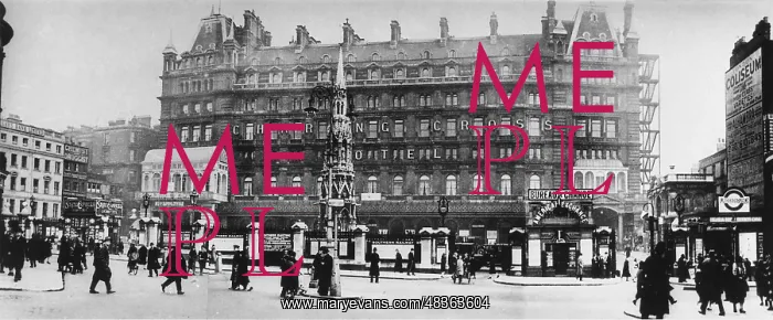 : View of Charing Cross Hotel, London : View of Charing Cross Hotel, London