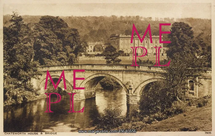 : View of Chatsworth House, Derbyshire : View of Chatsworth House, Derbyshire