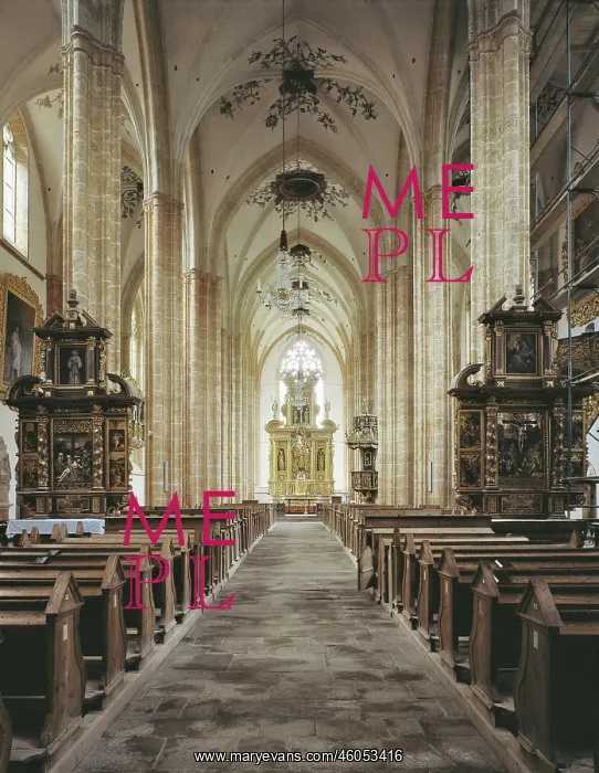 : View in the church of monastery Neuberg : View in the church of monastery Neuberg