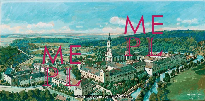: View on the Cisterciane monastery : View on the Cisterciane monastery