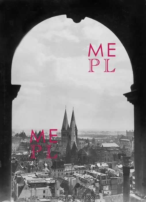 : View of the city of Bremen, Germany : View of the city of Bremen, Germany