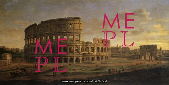: View of the Colosseum, Rome : View of the Colosseum, Rome