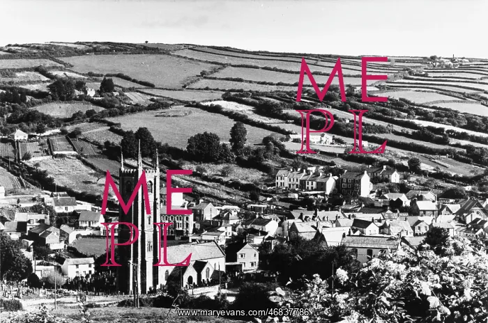 : View of Combe Martin, Devon : View of Combe Martin, Devon