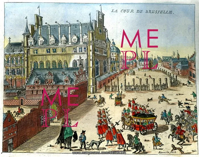  : View of The Court of Brussells