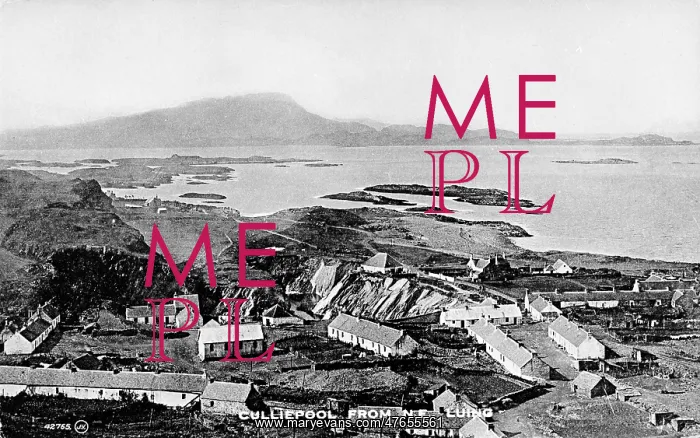 : View of Cullipool, Isle of Luing, Scotland : View of Cullipool, Isle of Luing, Scotland