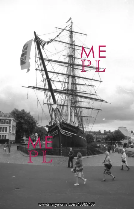 : View of the Cutty Sark, Greenwich : View of the Cutty Sark, Greenwich
