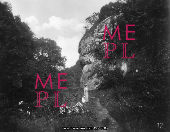 : View of Dovedale, Derbyshire : View of Dovedale, Derbyshire