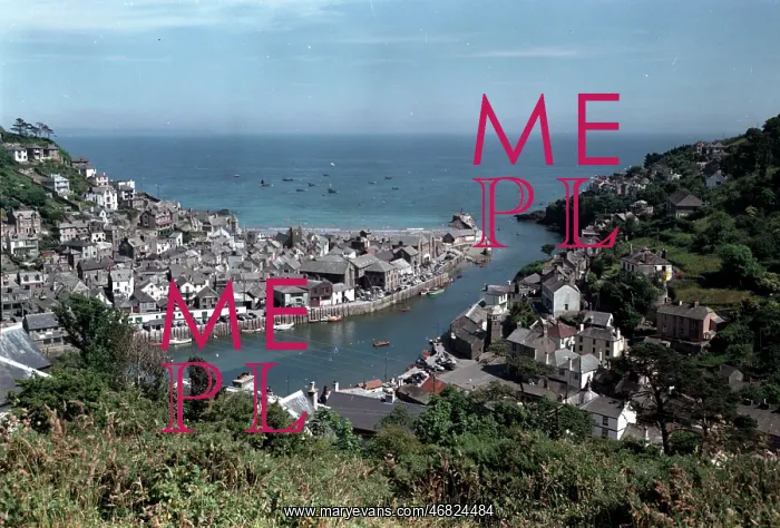 : View from the Downs, Looe : View from the Downs, Looe