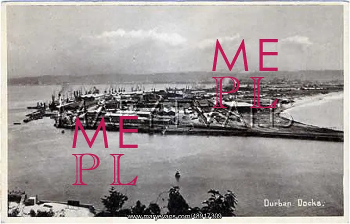  : VIEW OF DURBAN DOCKS