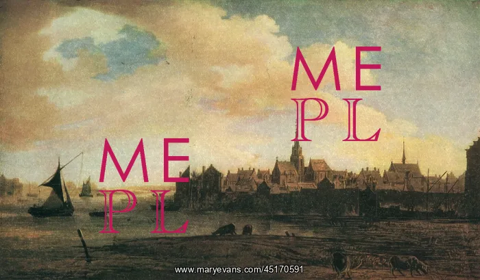 : A View Of A Dutch Town : A View Of A Dutch Town