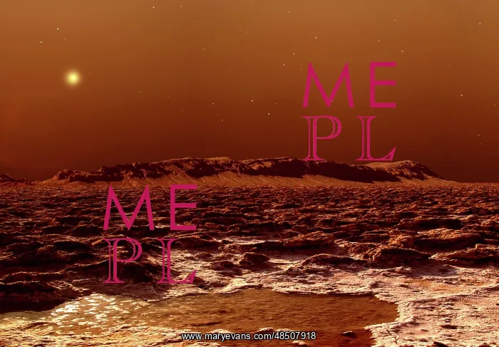 : A view from the edge of the southern polar cap of Mars : A view from the edge of the southern polar cap of Mars