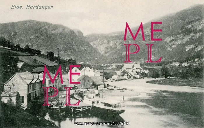 : View of Eide, Hardanger, Norway : View of Eide, Hardanger, Norway