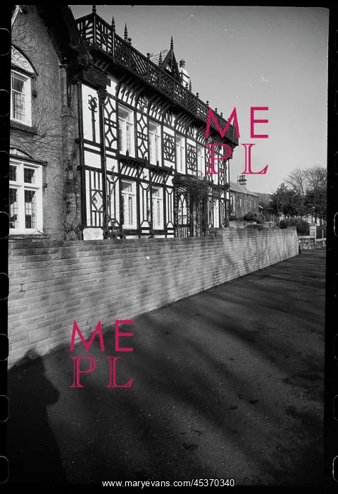 : View of the front elevation of Whitburn House : View of the front elevation of Whitburn House