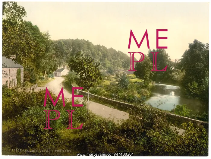 : View on the Ern, (i.e. Earn), Comrie, Scotland : View on the Ern, (i.e. Earn), Comrie, Scotland