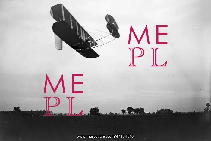 : Side view of flight 41, showing the machine traveling to the : Side view of flight 41, showing the machine traveling to the