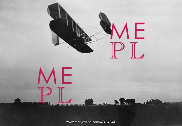 : Side view of flight 41, showing the machine traveling to the : Side view of flight 41, showing the machine traveling to the