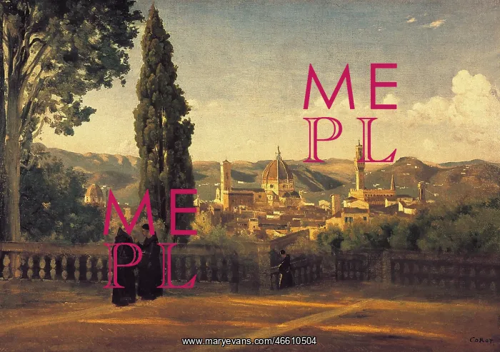 : View of Florence from the Boboli Gardens : View of Florence from the Boboli Gardens