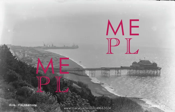 : View of Folkestone Pier : View of Folkestone Pier