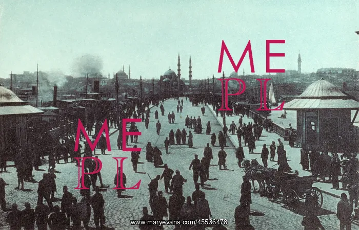 : View across the Galata Bridge, Istanbul : View across the Galata Bridge, Istanbul