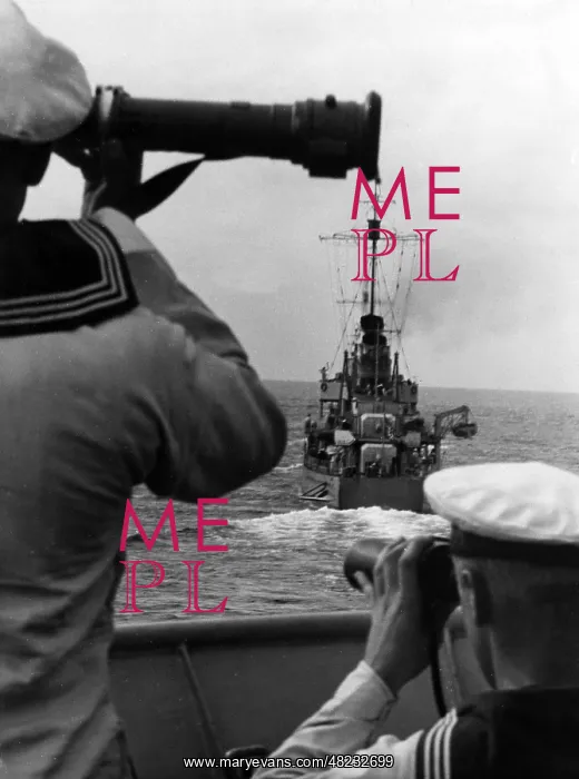 : View of a German destroyer, 1939 : View of a German destroyer, 1939