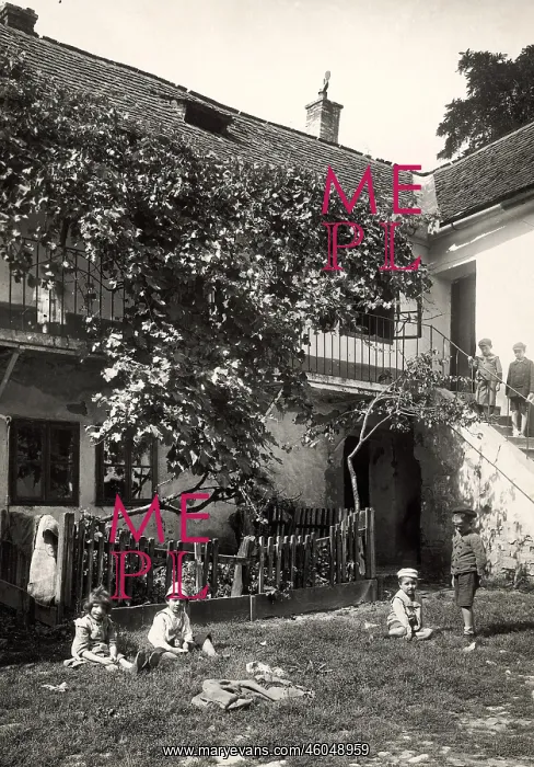 : View of the ghetto in Eisenstadt : View of the ghetto in Eisenstadt