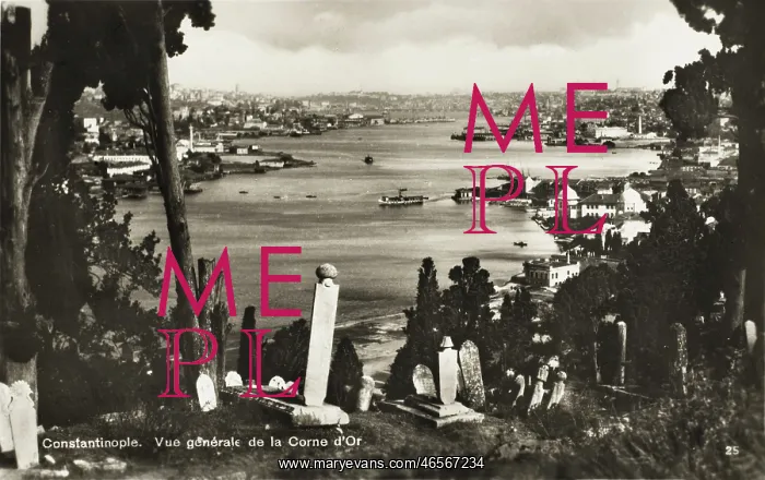 : A view down the Golden Horn, toward the city : A view down the Golden Horn, toward the city