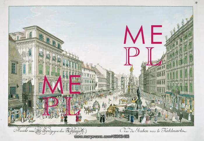 : View from the Graben towards Kohlmarkt : View from the Graben towards Kohlmarkt