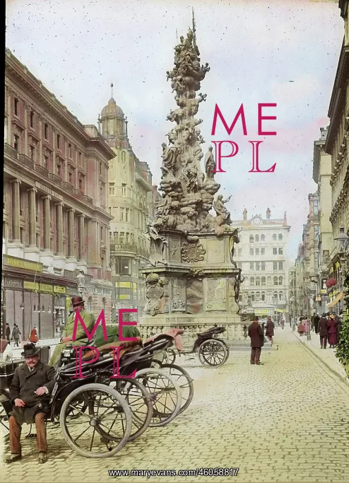 : View to the Graben and the plague column : View to the Graben and the plague column