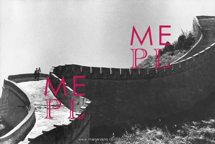  : View of the Great Wall of China