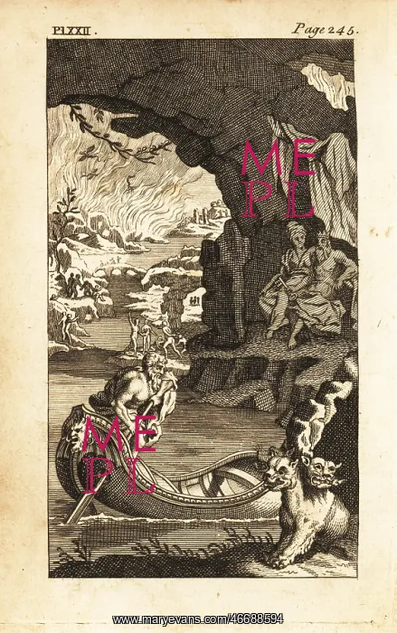 : View of Greek Hell or Hades : View of Greek Hell or Hades