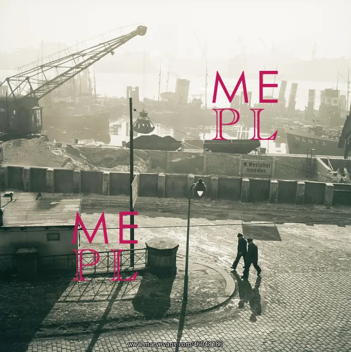 : View of Hamburg's port : View of Hamburg's port