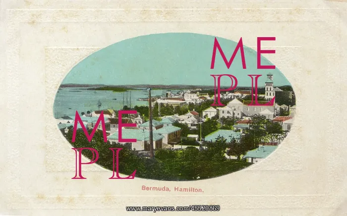 : A view of Hamilton, Bermuda : A view of Hamilton, Bermuda