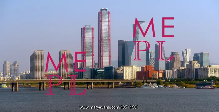 : View across the Hangang River : View across the Hangang River