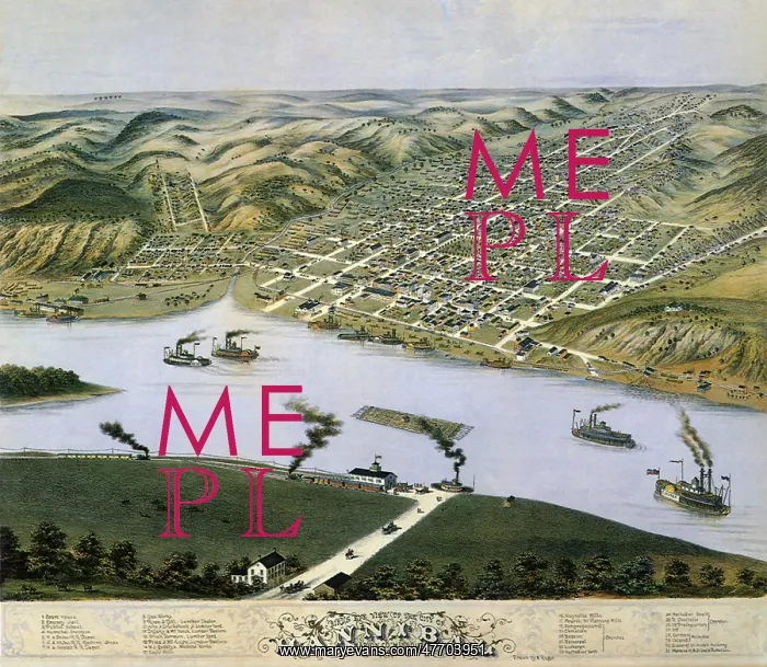  : View of Hannibal and Mississippi River