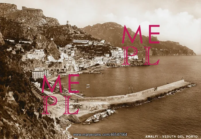  : View of the Harbour - Amalfi, Italy