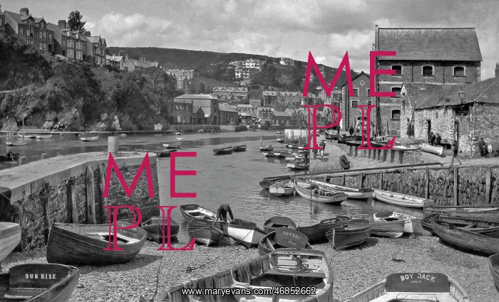 : View of the harbour, Newquay, Cornwall : View of the harbour, Newquay, Cornwall