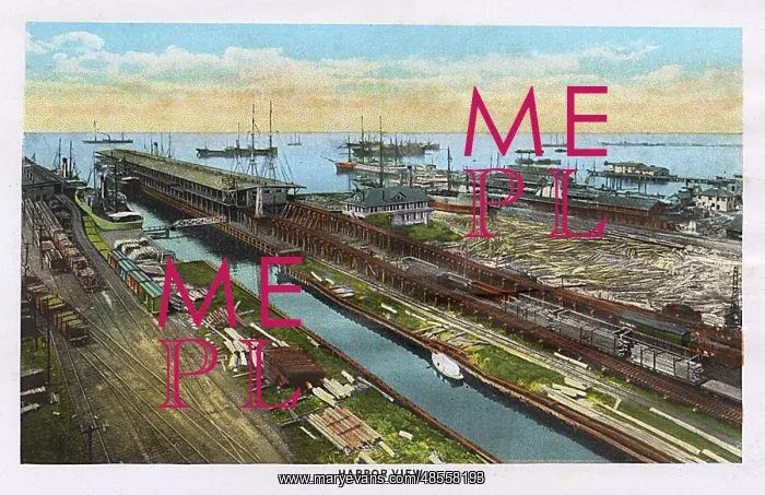  : View of the Harbour, Pensacola, Florida, USA