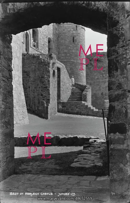 : View of Harlech Castle : View of Harlech Castle