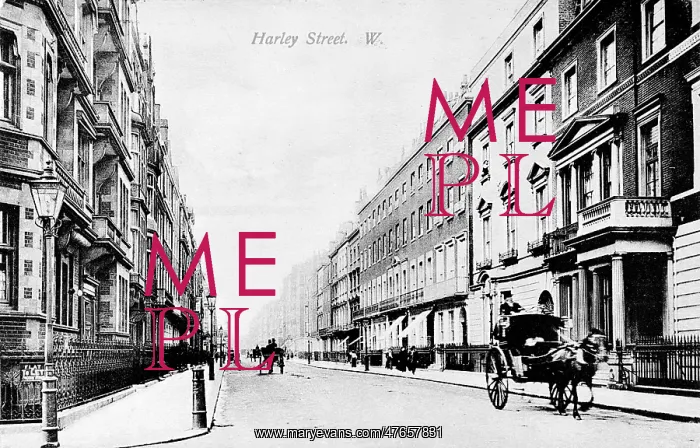  : View of Harley Street, London