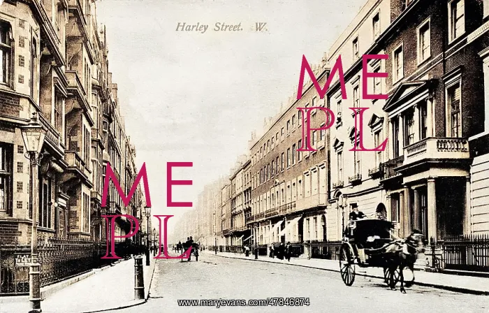  : View of Harley Street, London