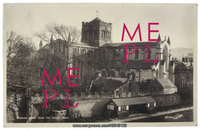  : View of Hexham Abbey, Northumberland